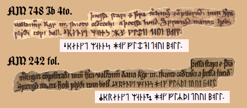 Nordic Medial Runic Alphabet