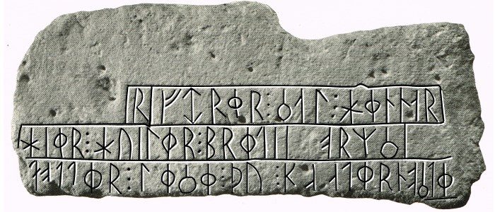 Runestone IS IR;73 highlighted